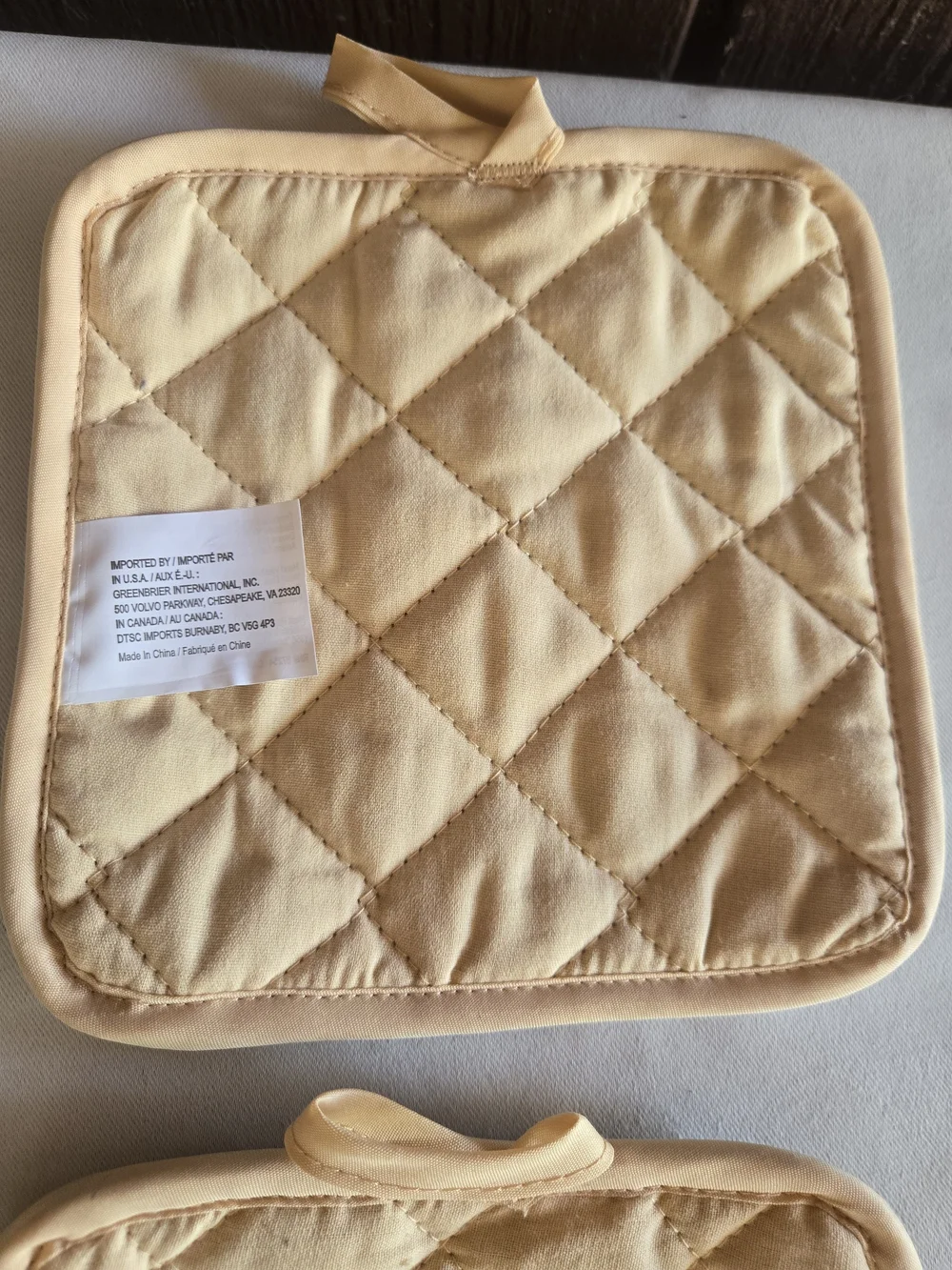 Coffee Print Pot Holder Hot Pads